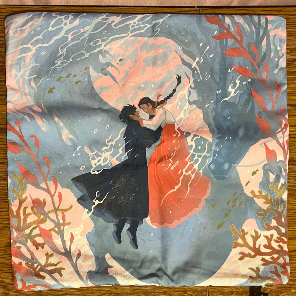 Fairyloot Beneath the Sea Cushion Cover NWT